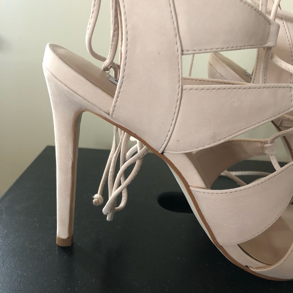 Steve Madden 9M never worn blush nubek heel - Picture 3 of 5